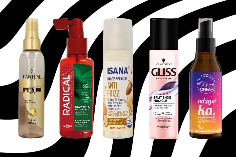 Ranking odżywek nawilżających do włosów dla suchych i zniszczonych włosów