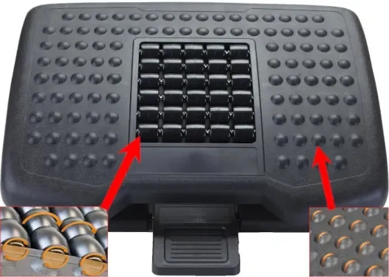 Najlepsze podnóżki biurowe ranking - uniknij bólu i popraw komfort pracy